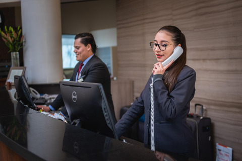 customer service portrait female